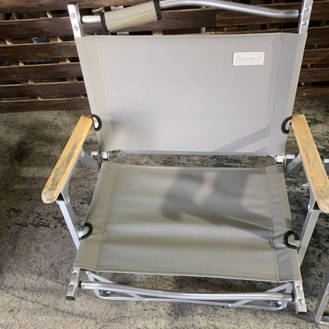 J407\" Coleman リラックスフォールディングベンチ チェアー セット