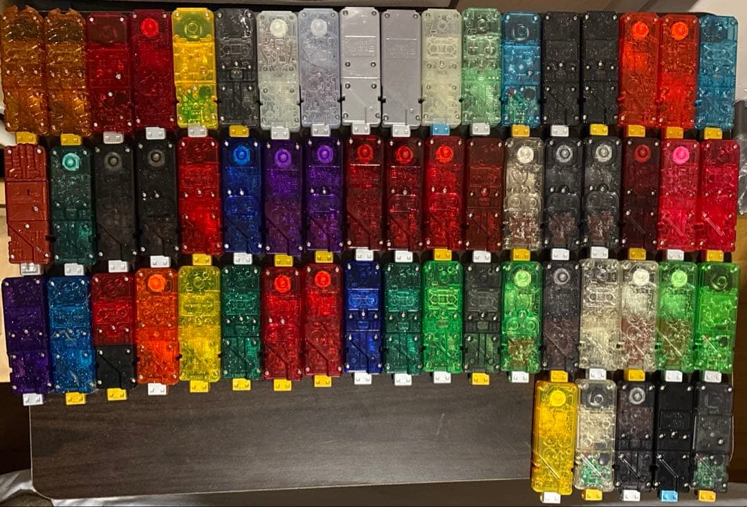 【値引き中】スタッグフォン付　仮面ライダーW ガイアメモリ まとめ売り 59個