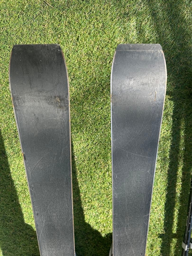 【人気】ダイナスター スキー板 162cmLOOKビンディングHartポール