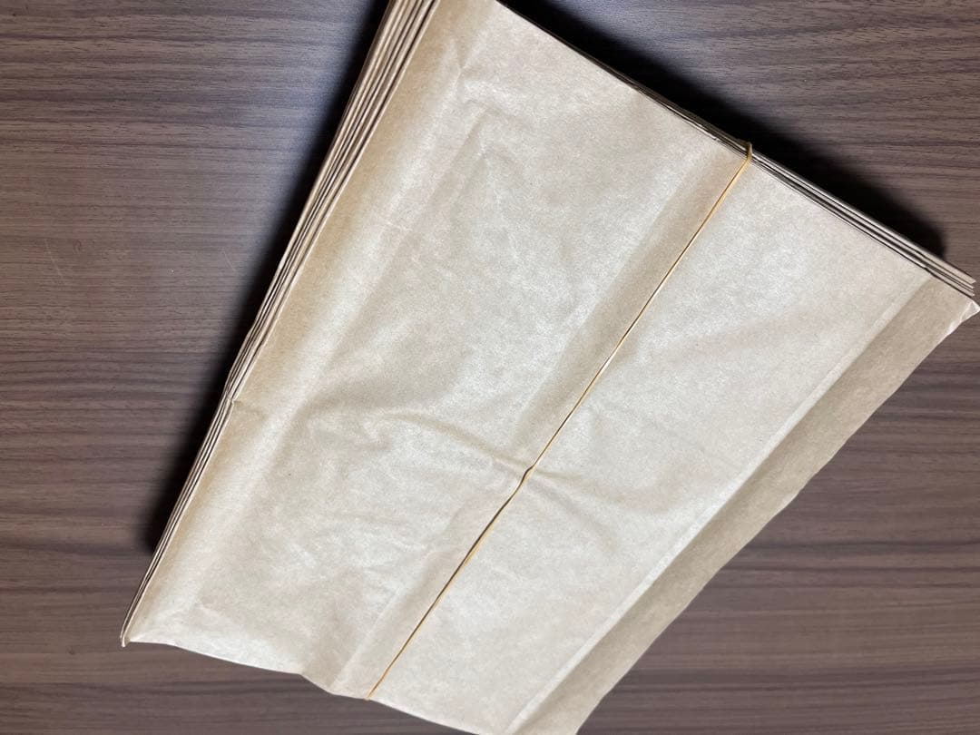 耐油紙　紙袋　食パン袋に。300枚