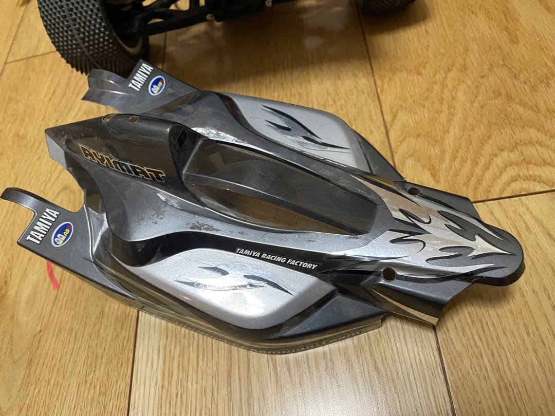 タミヤ DF-03 キーンホーク　ブルーアルミパーツ改造 プロポセット