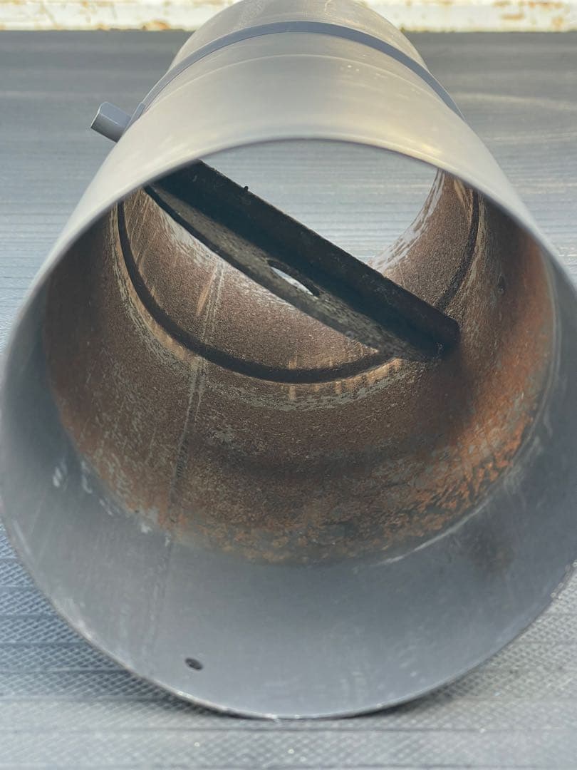 ホンマ製作所 黒耐熱 ダンパー 半直筒 106mm