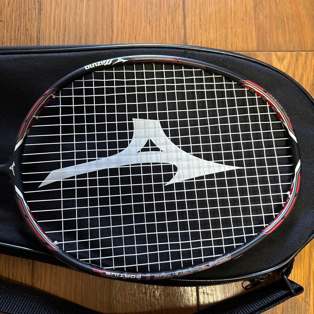 Mizuno バドミントンラケット ラケットケース付き 美品