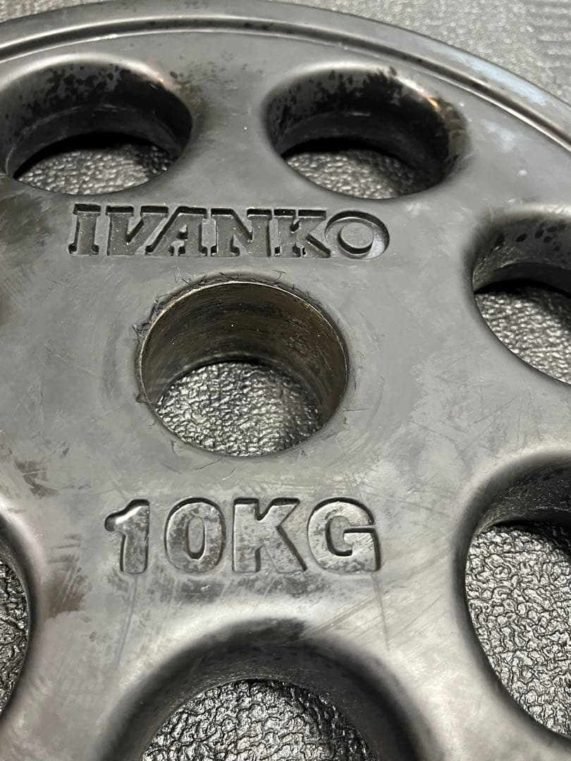IVANKO 10KG バーベルプレート 2個セット