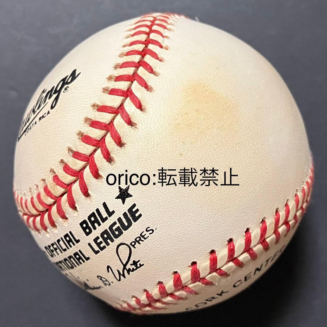 オジー・スミス 直筆サインボール MLB ナショナルリーグ公式球 カージナルス