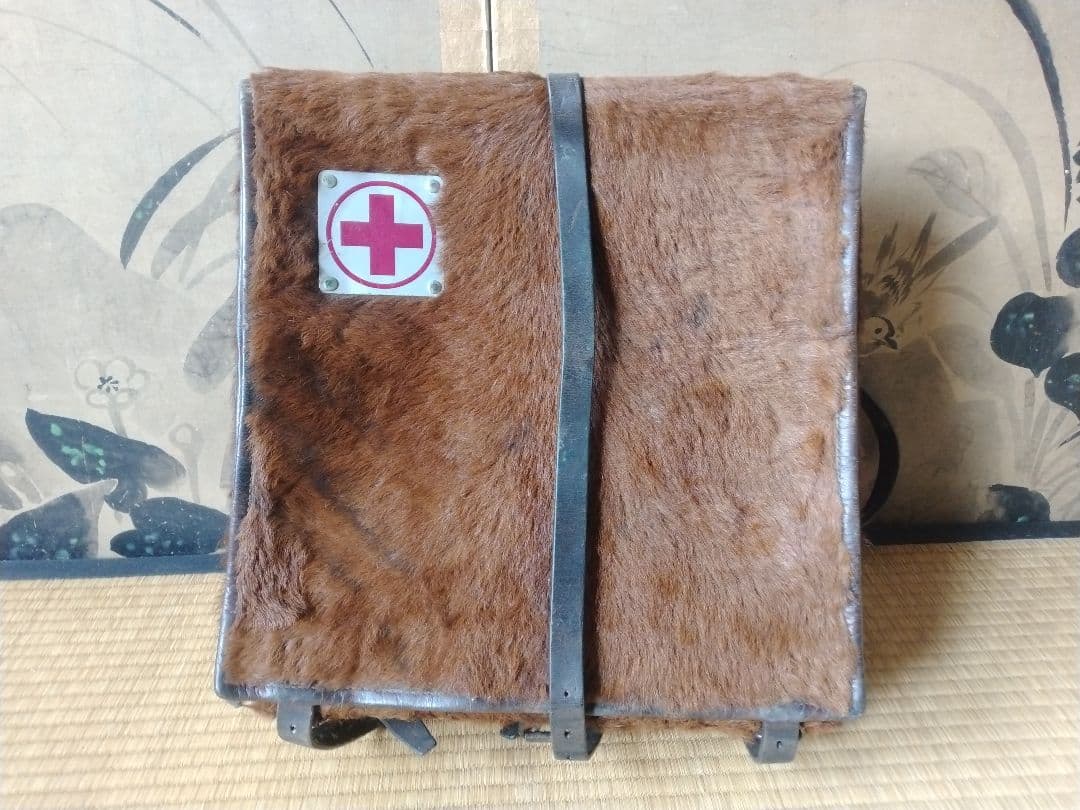 1940年代頃スイス軍馬毛リュック　ミリタリー　ディスプレイ　ナイジェルクーボン