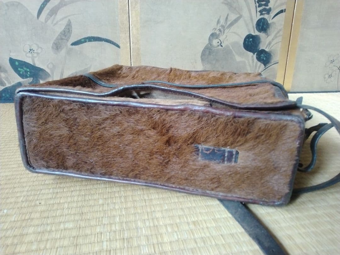 1940年代頃スイス軍馬毛リュック　ミリタリー　ディスプレイ　ナイジェルクーボン