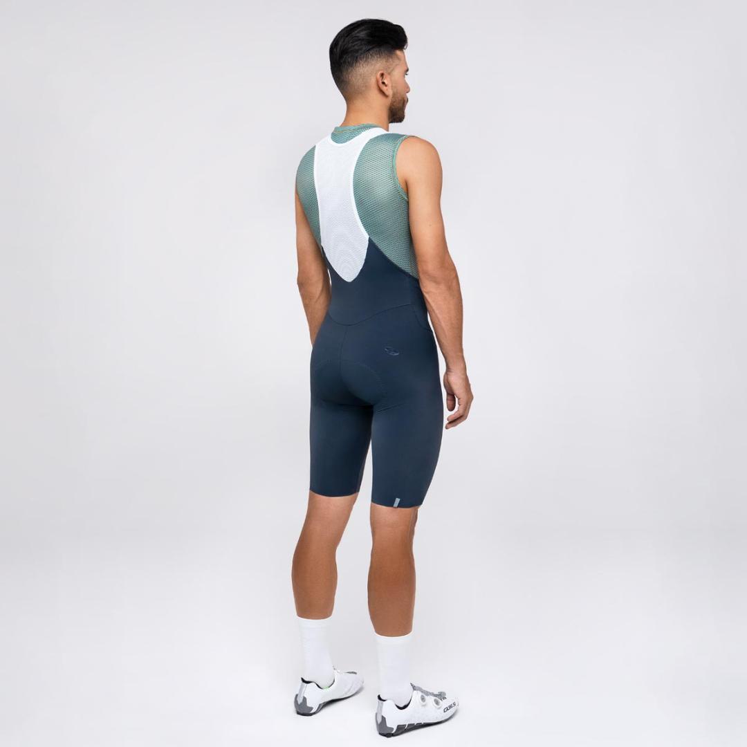 新品ビブショーツ　SUAREZ　グレー（S）