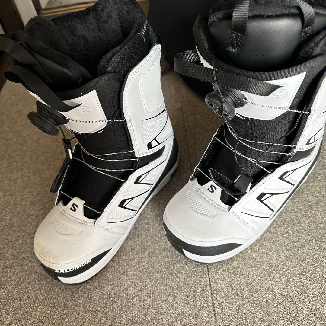 Salomon スノーボードブーツ S ホワイト/ブラック