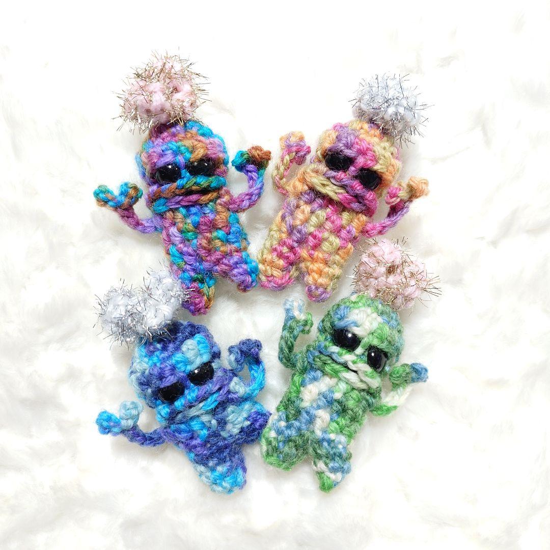 304..平和　マンドラゴラのあみぐるみ