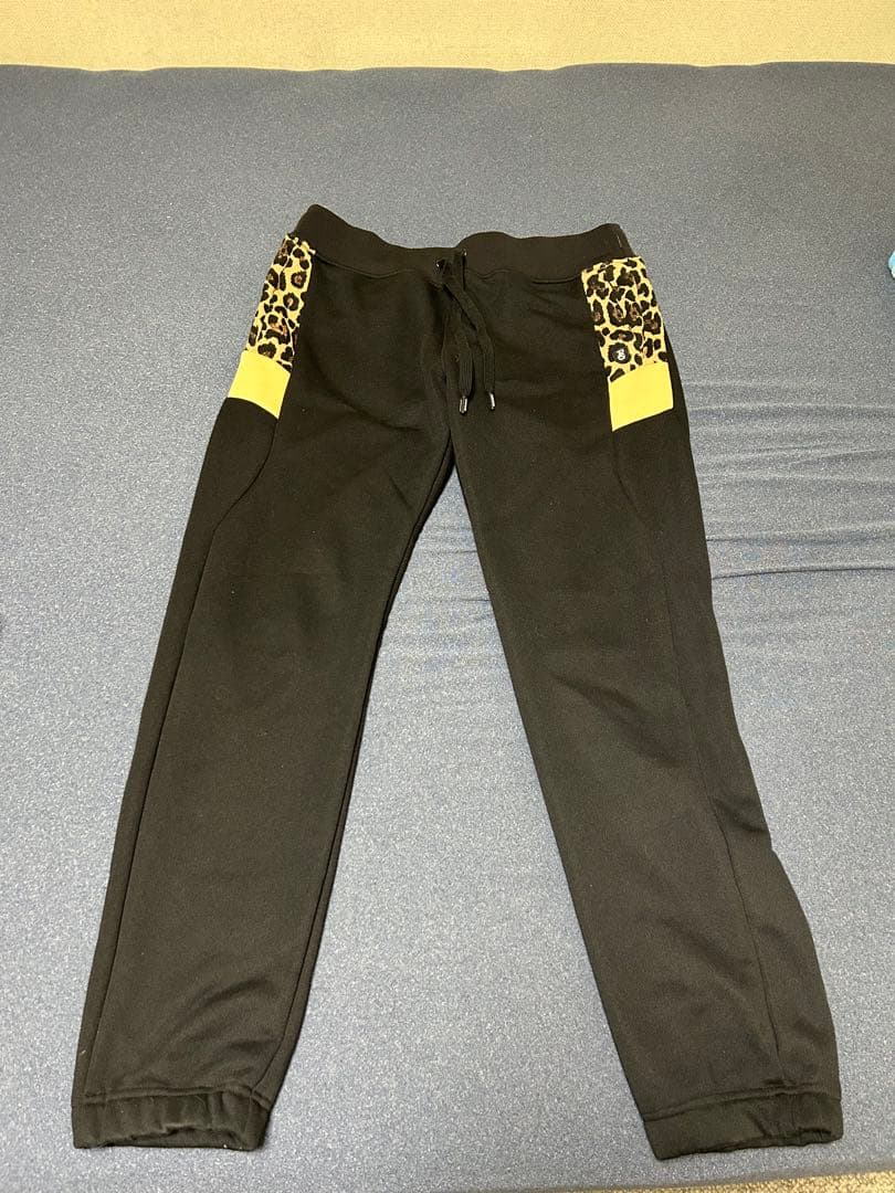 PEARLY GATES レオパード柄ジャケット、スウェットパンツ、長袖インナー