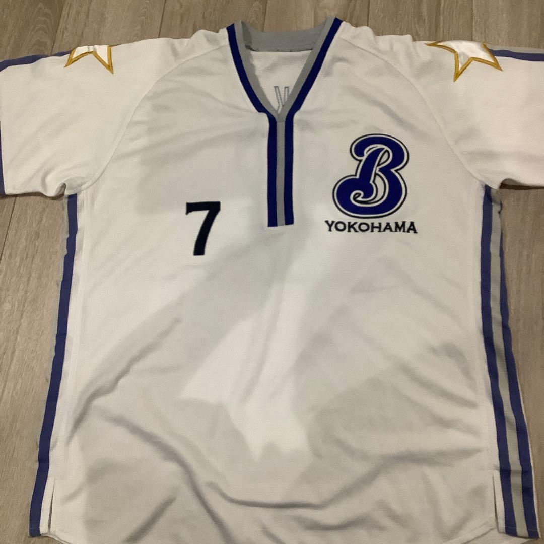 横浜ベイスターズ　石川雄洋　サマーユニフォーム　フリーサイズ　刺繍