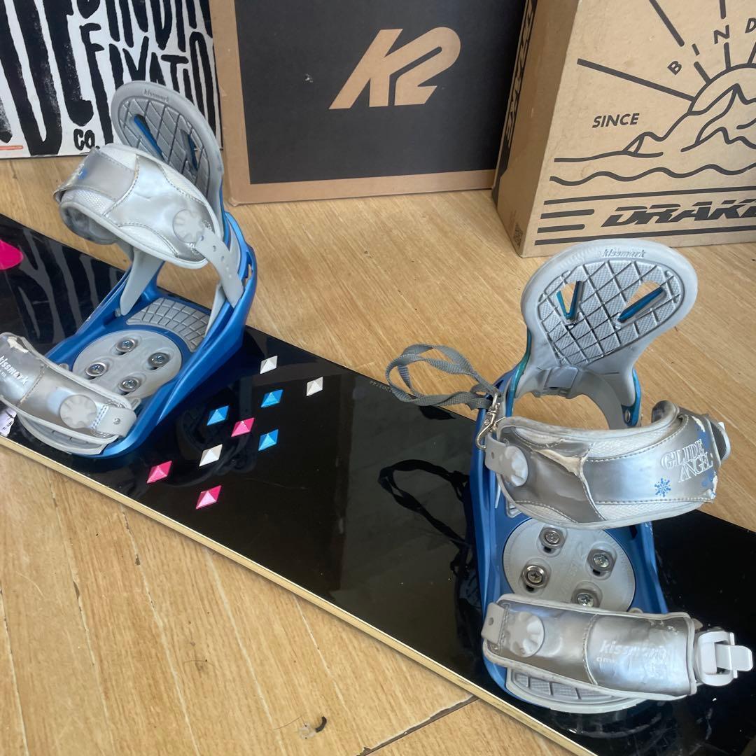 YONEX×KISSMARK　良質国産　バイン付スノーボードセット　ヨネックス