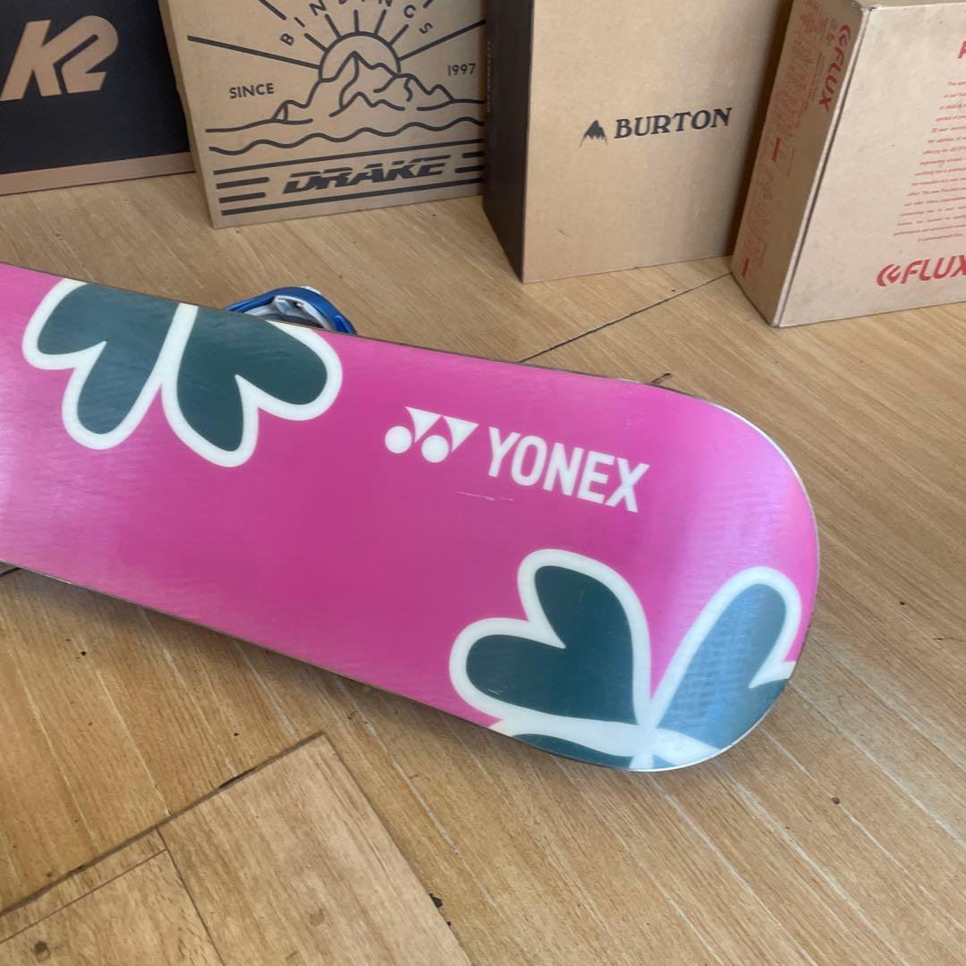 YONEX×KISSMARK　良質国産　バイン付スノーボードセット　ヨネックス