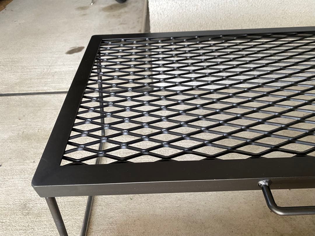 美品 サンゾー工務店I RON TABLE アイアンテーブル ケース&ワッペン