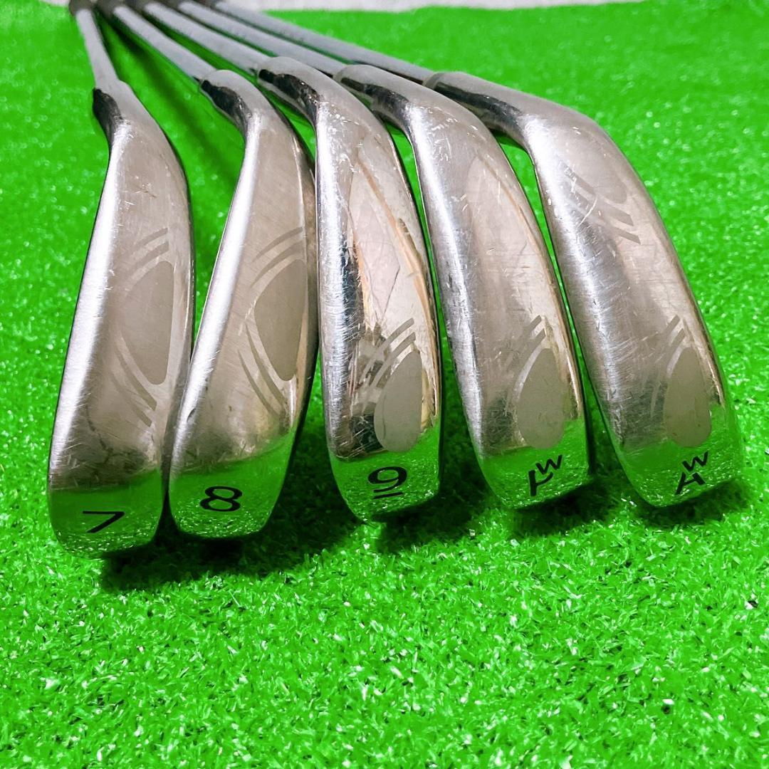 ライザップ ゴルフ LEXIM 03 アイアン 5本セット メンズ 右 R 希少