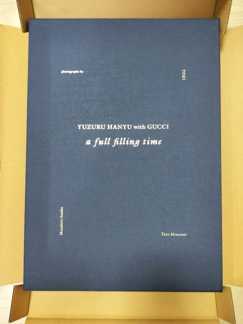 羽生結弦 GUCCI『a full filling time』おまけ付