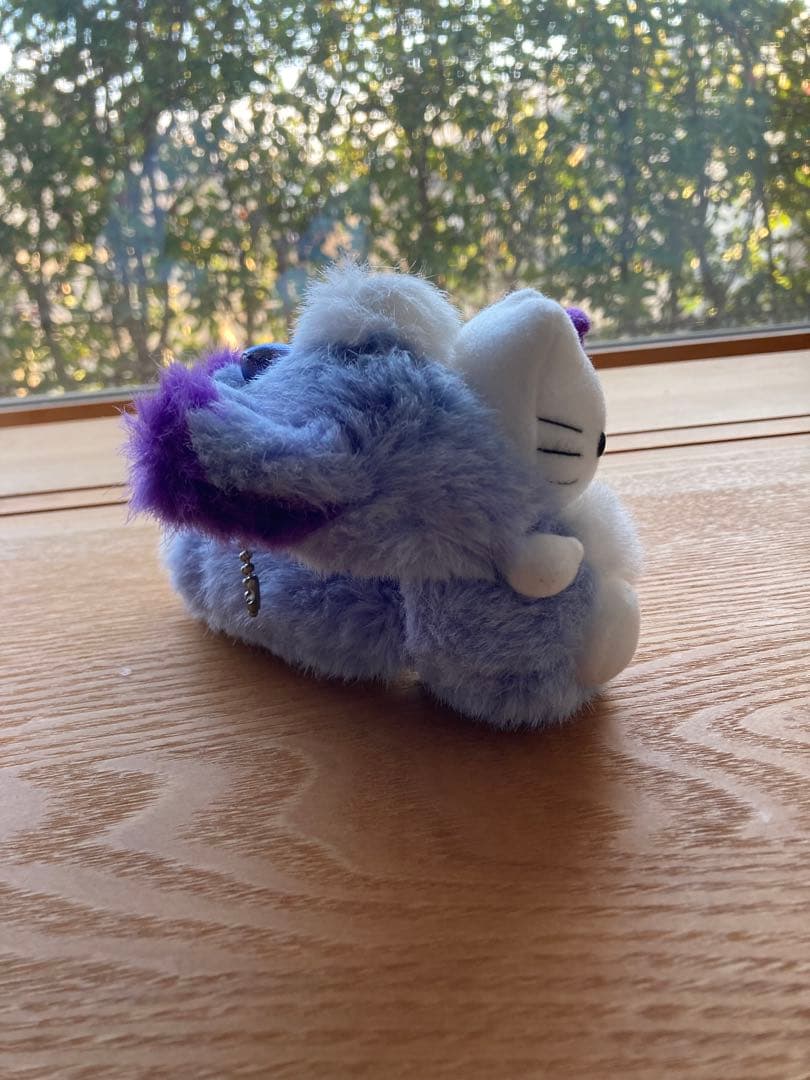 ハローキティ キタキツネ着ぐるみ ぬいぐるみ ラベンダー 北海道限定レア