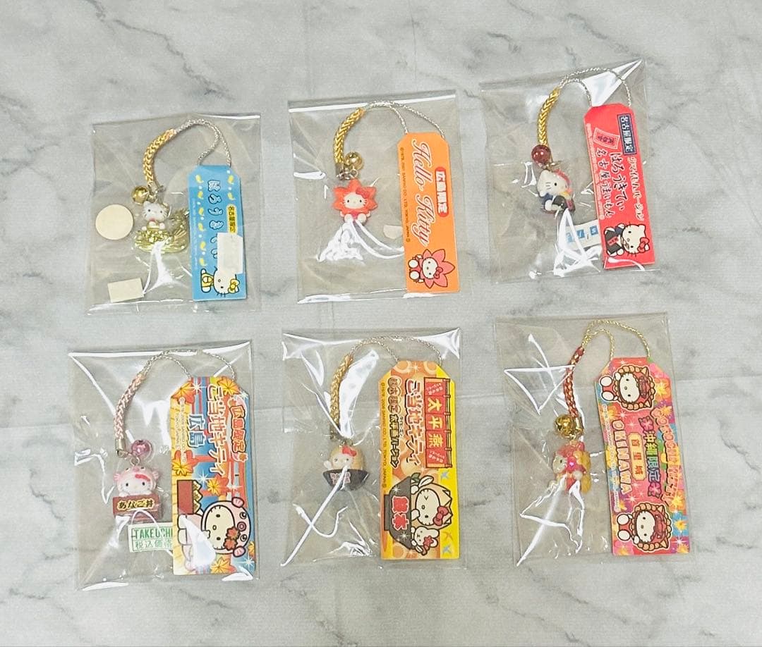 ハローキティ ご当地根付ストラップ 160個