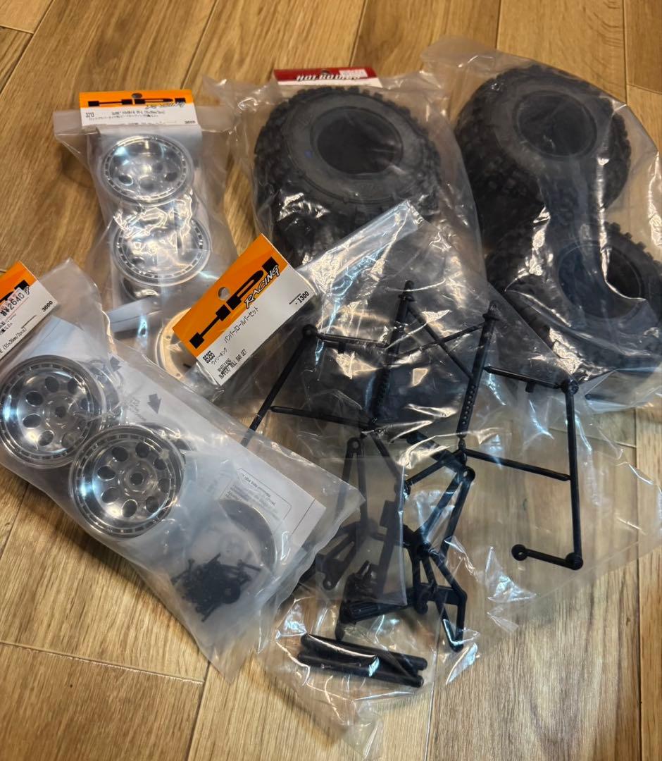 タミヤ　ランドクルーザー40&ハマーH2クリアボディ