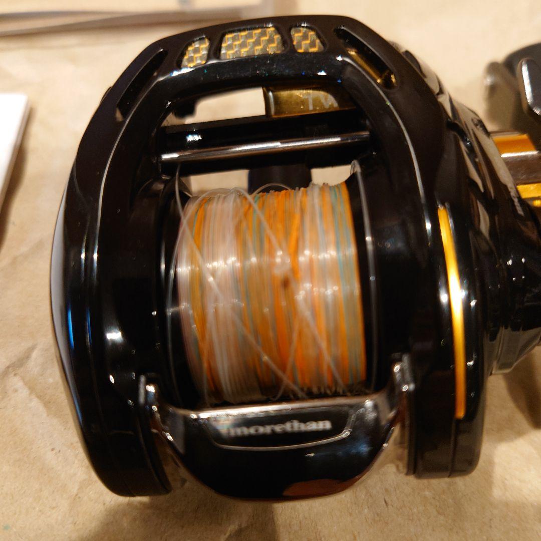 ほぼ未使用！モアザン PE SV 8.1R-TW！RCSカーボンハンドル付！