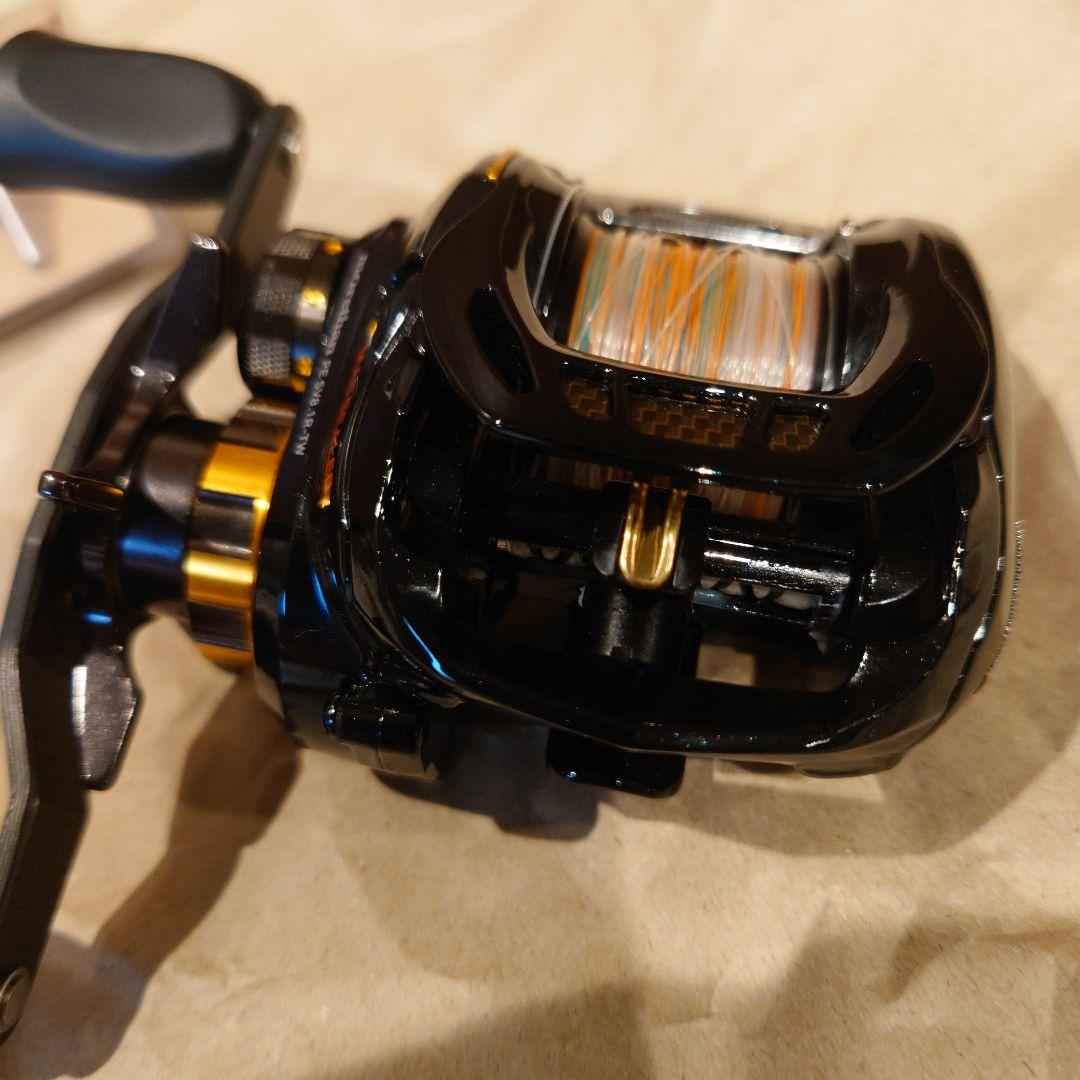 ほぼ未使用！モアザン PE SV 8.1R-TW！RCSカーボンハンドル付！