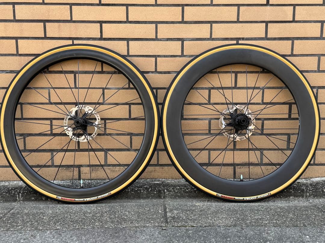 ジャイアント　SLR1 カーボンホイール　DISC シマノ　11/12速対応