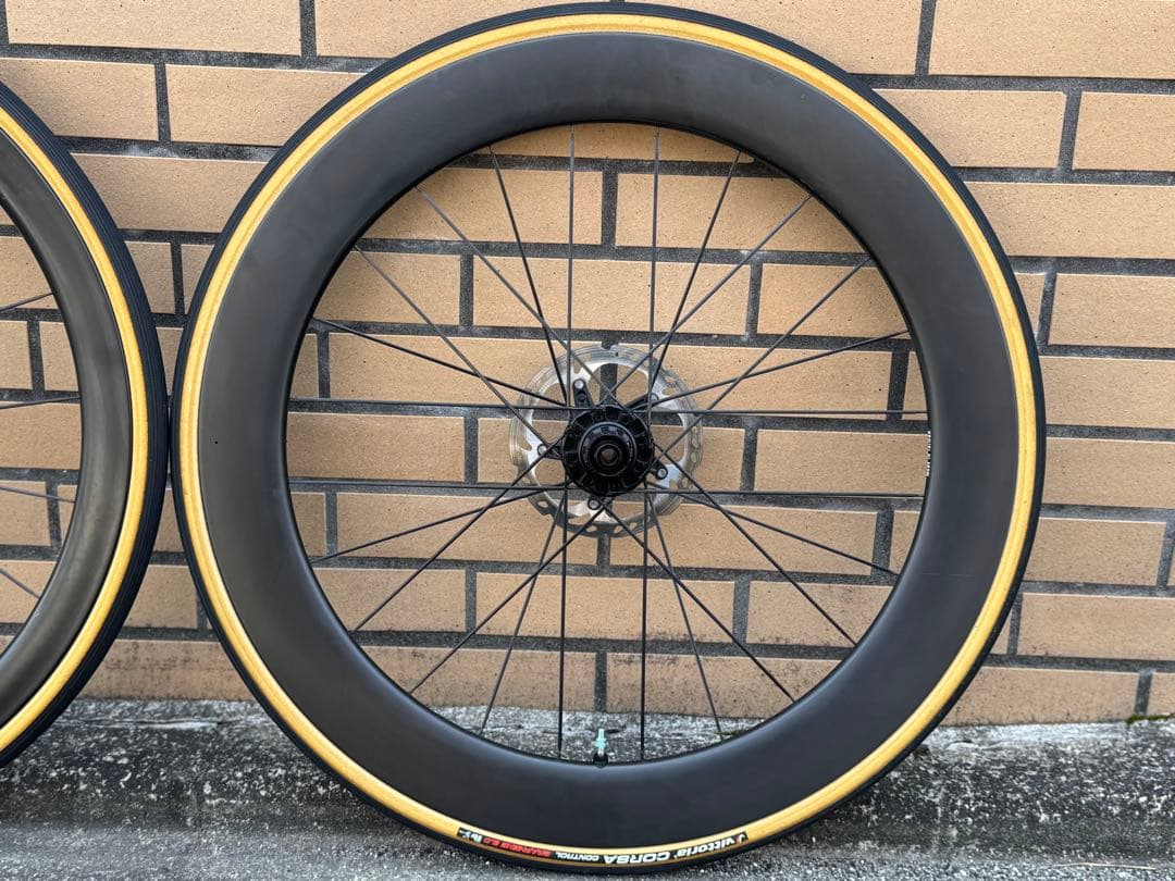 ジャイアント　SLR1 カーボンホイール　DISC シマノ　11/12速対応