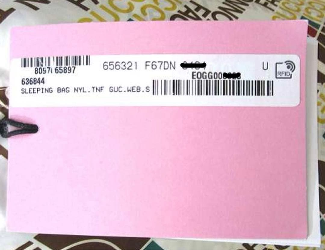 希少■ GUCCI×ノースフェイス コラボ！レア 寝袋 スリーピング TNF