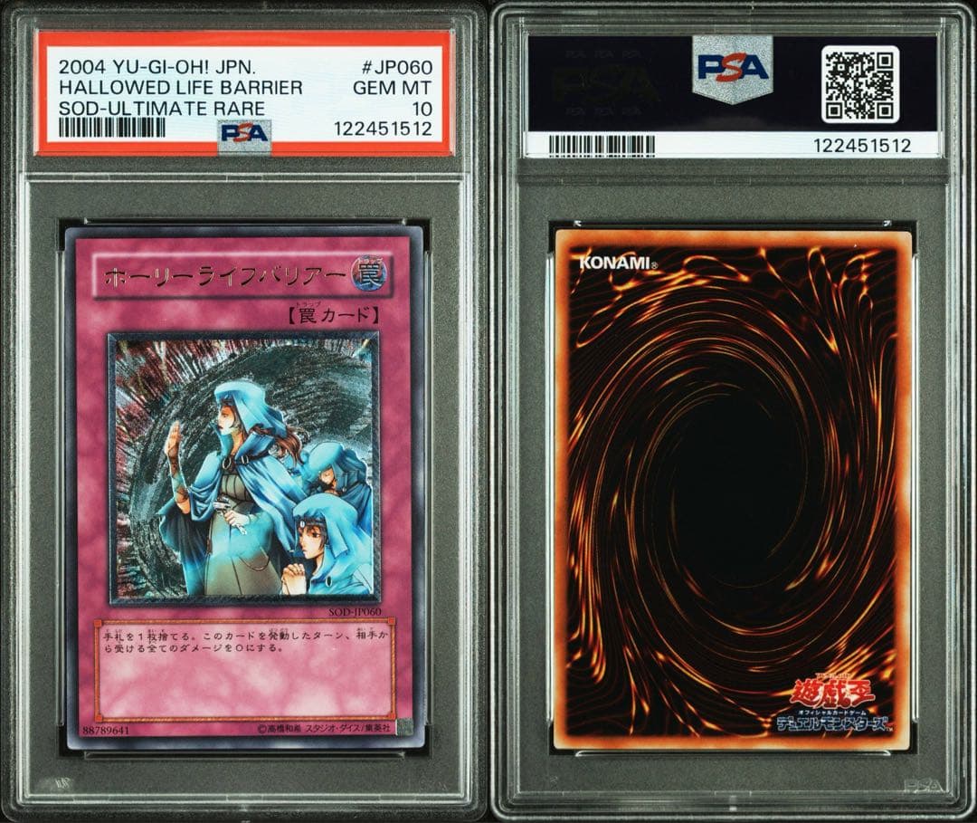 鑑定品 PSA10 極美品　最安値　世界27枚　ホーリーライフバリアー　レリーフ