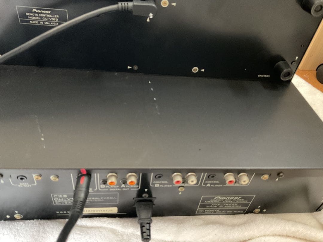 Pioneer CMX 3000 音出し確認