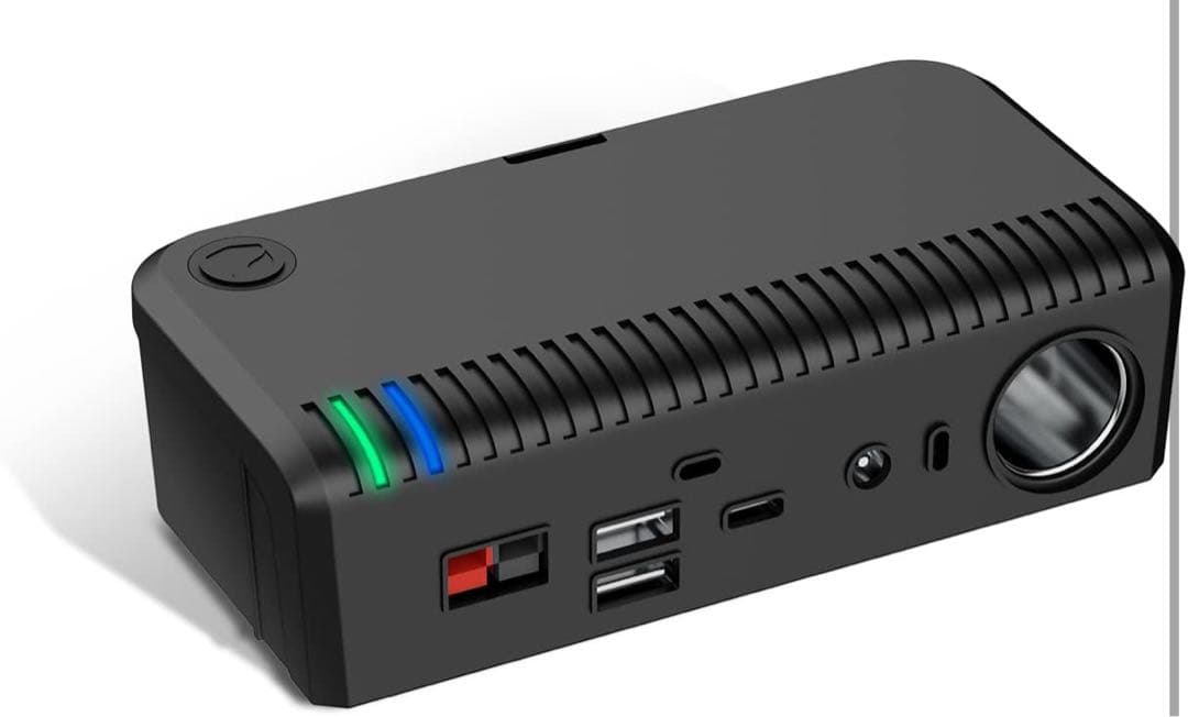 リン酸リチウムイオン 12V 100Ah LiFePO4 ポータブル電源 USB