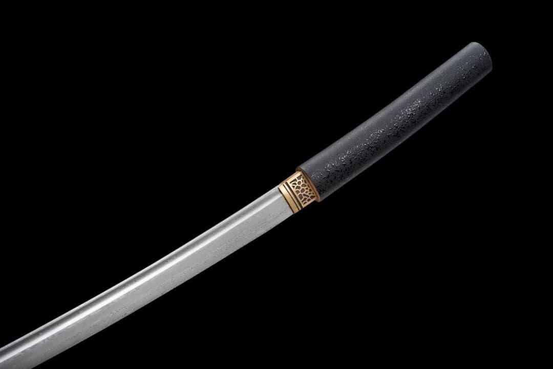 研磨模様鋼居合刃20230520 古兵器 武具　刀装具　日本刀　模造刀 居合刀