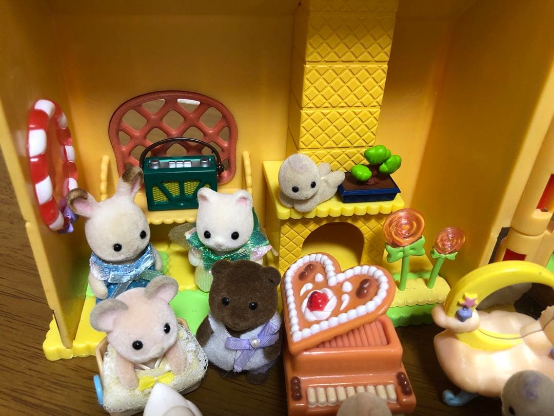 シルバニアファミリーおかしの家 小さな妖精たち 赤ちゃんセット