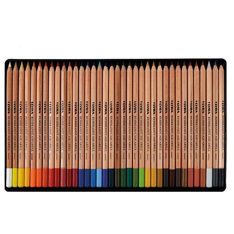 LYRA ポリカラー メタルボックス 36色セット 油性色鉛筆