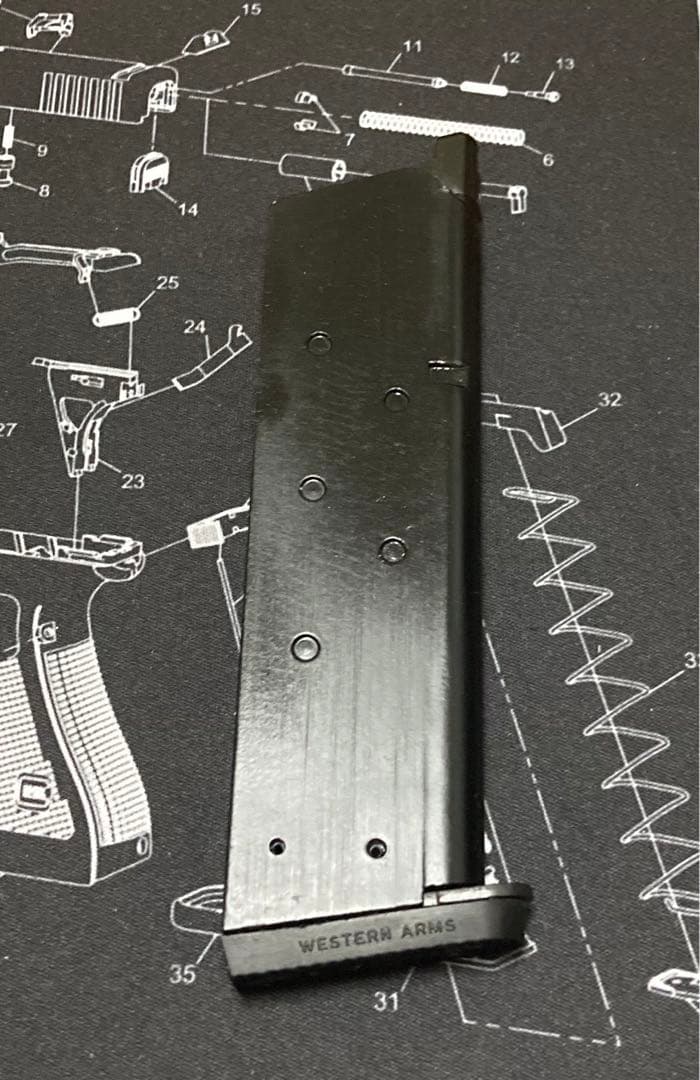 新品未使用 WA CLARK BOWLING PIN MODELフレームシルバー