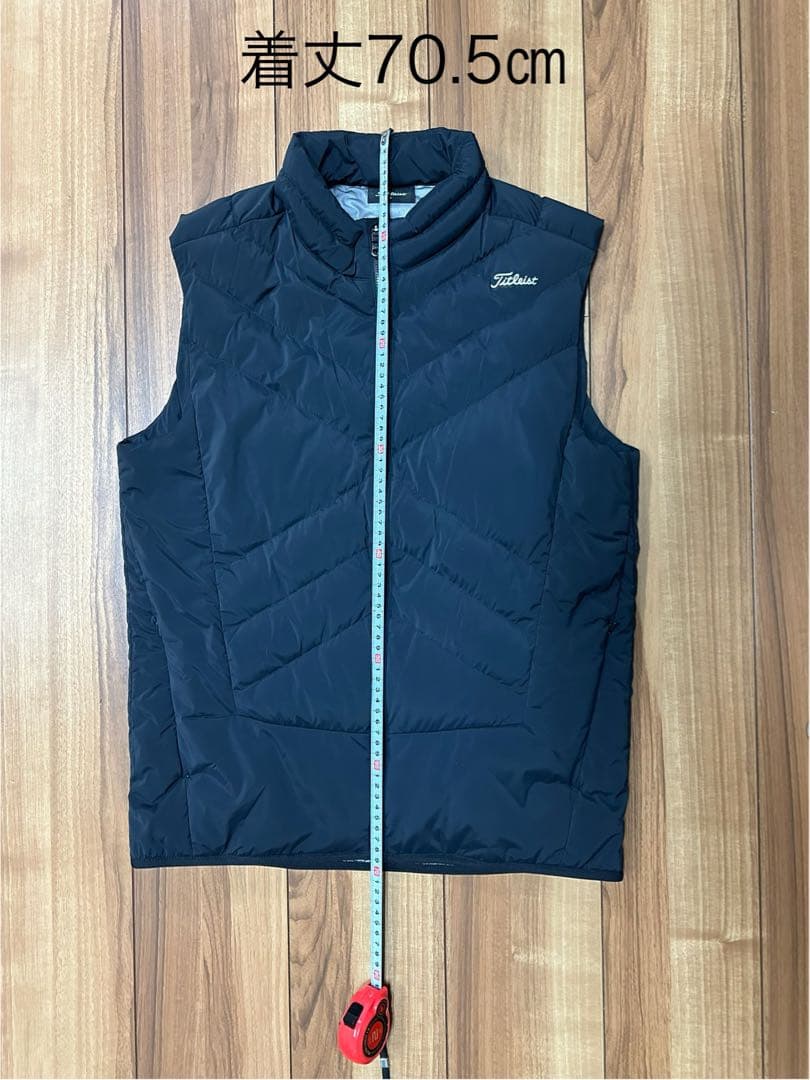Titleist タイトリスト ダウンベスト ブラック Lサイズ