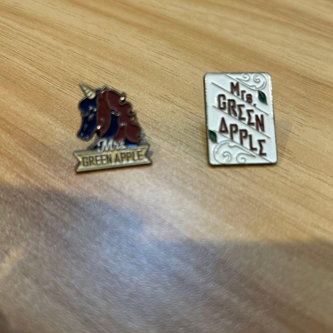 Mrs. GREEN APPLE ピンバッジ 7個セット