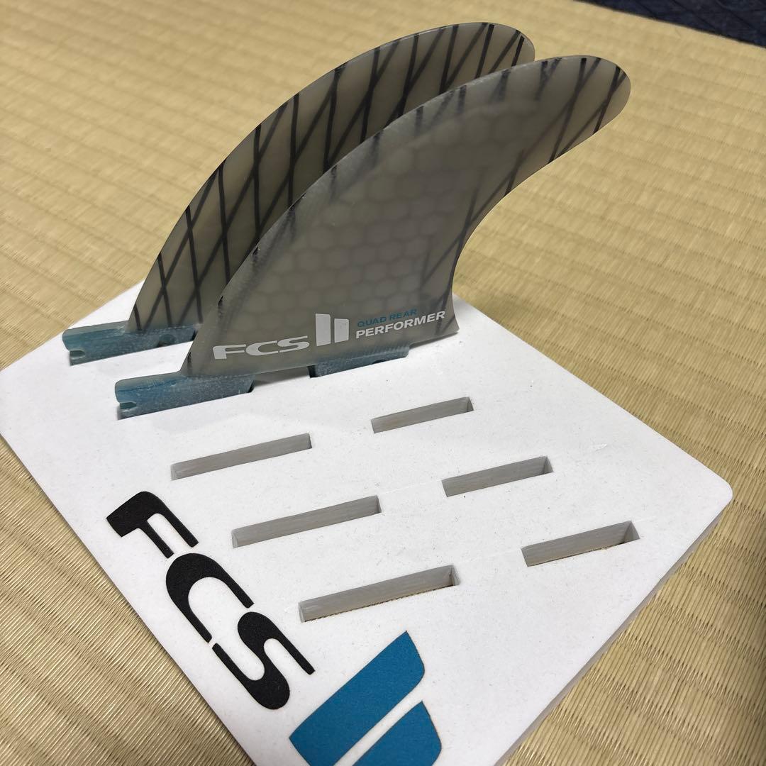 FCS PERFORMER サーフボードフィン SMALL クワッドフィンセット