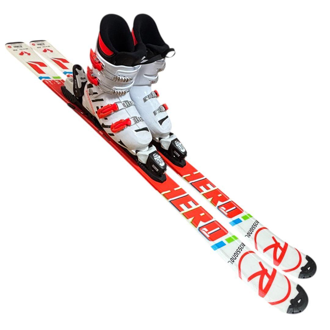 Rossignol ジュニアスキーセット　子供　130cm 24-24.5cm
