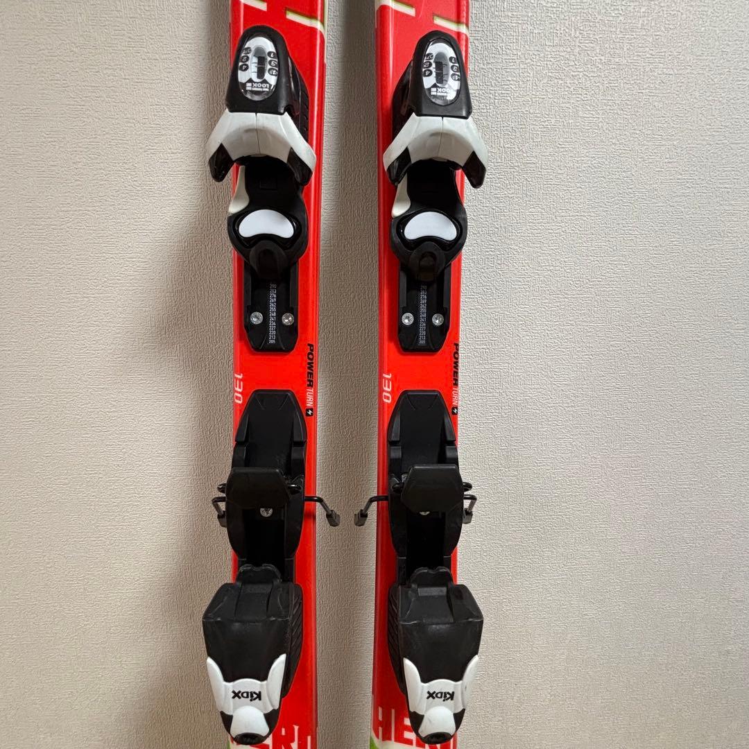 Rossignol ジュニアスキーセット　子供　130cm 24-24.5cm