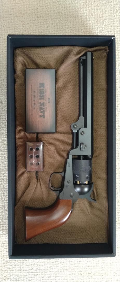 東京マルイ M1851 NAVY 別売スチールロックレバー&バレルウェイト付き