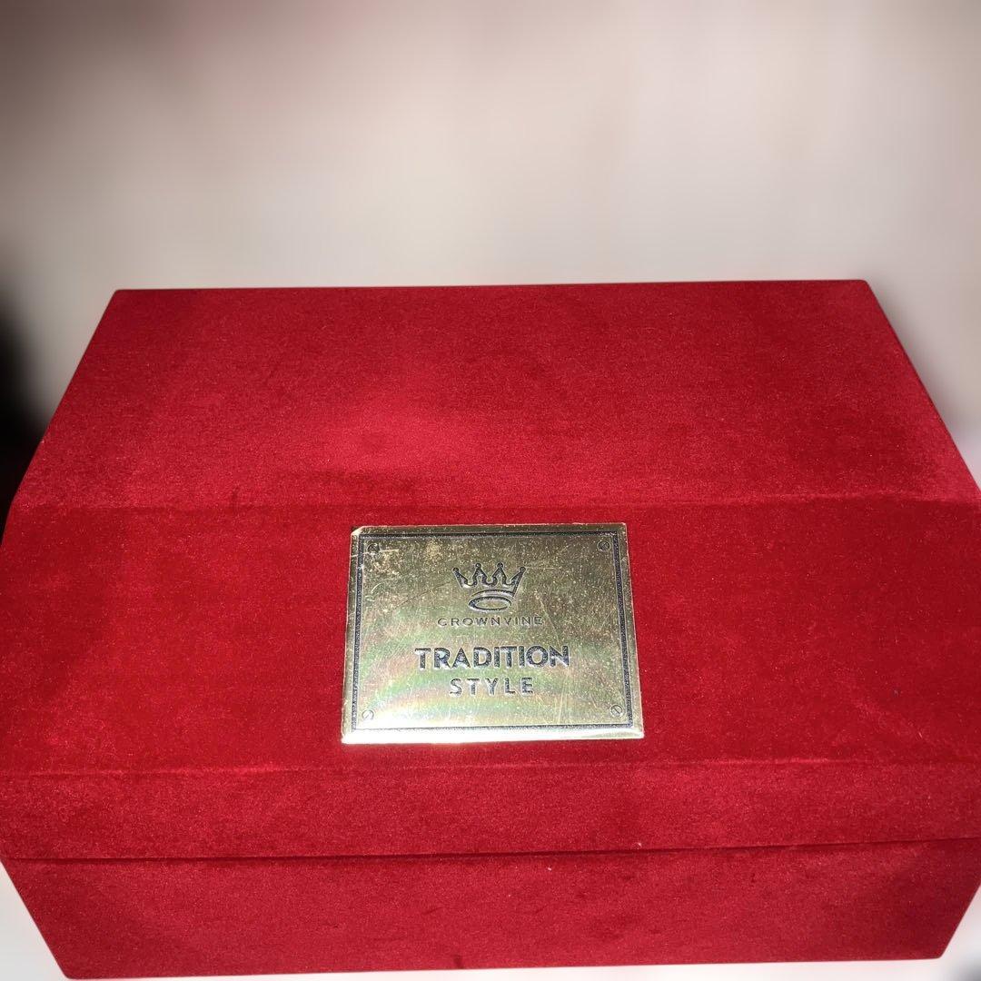 トラディション　クリスタルデキャンタゴールド　クラウンバイン　値下げ