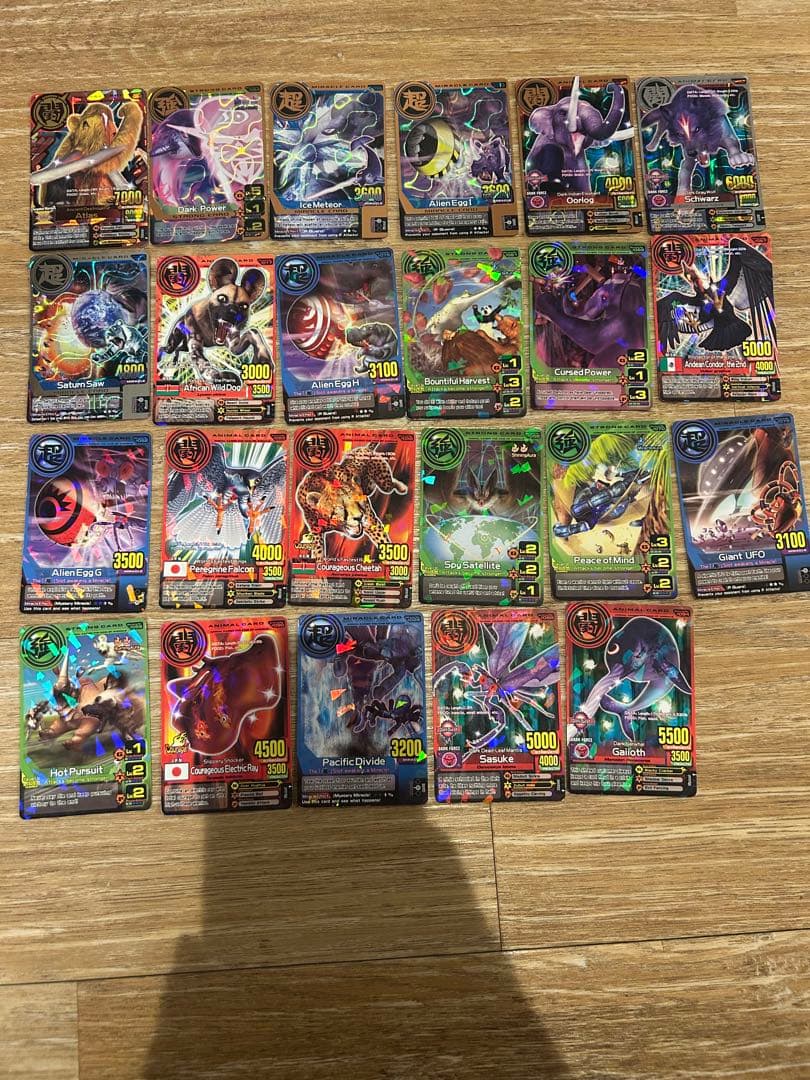 アニマルカイザー　英語版　まとめ売り　レア　Animal Kaiser