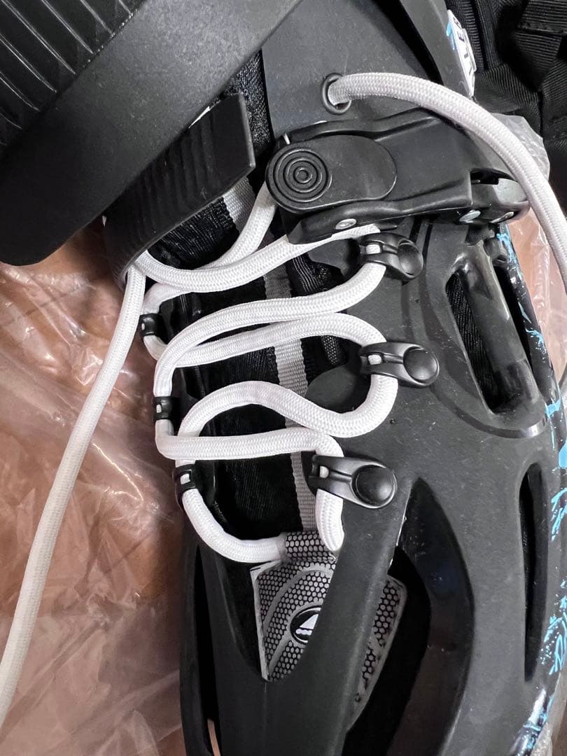 ローラーブレイドと新品のリュック