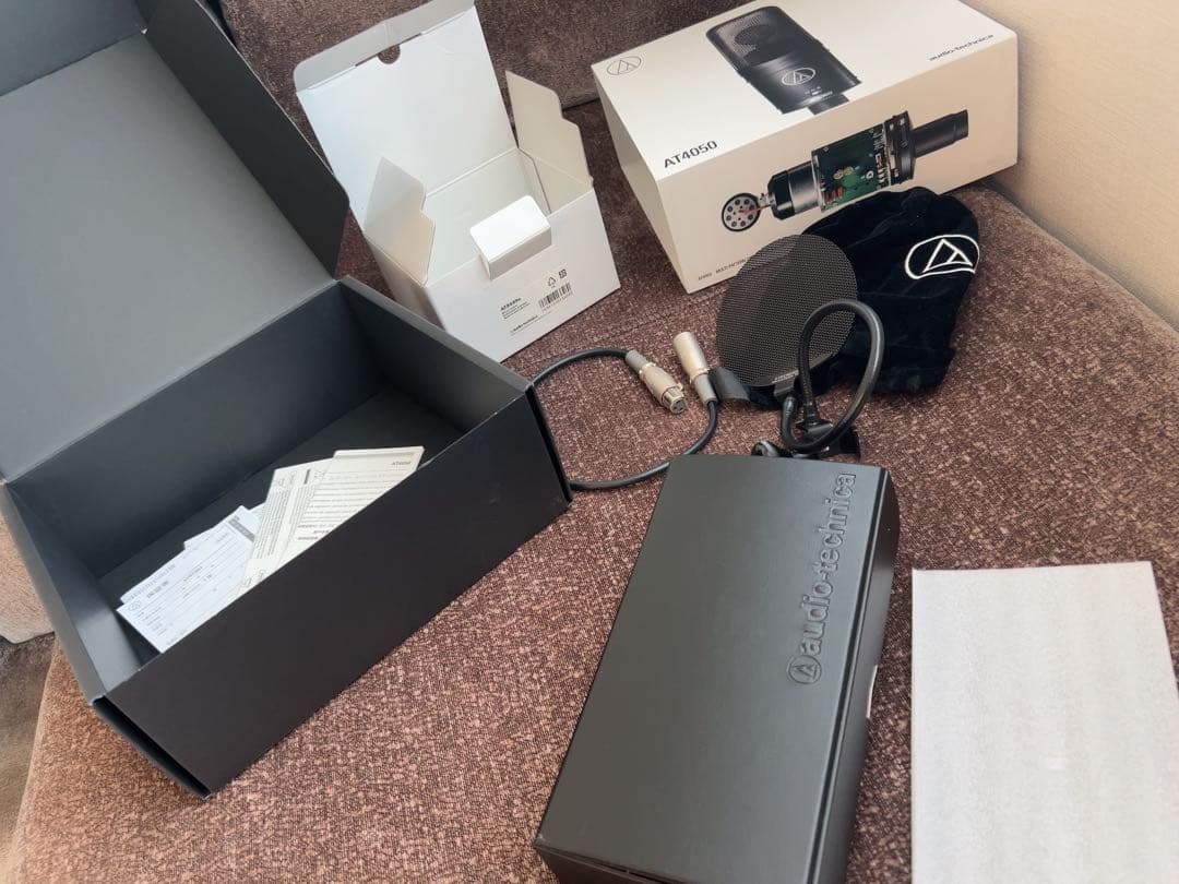 Audio-Technica AT4050 マイク➕AT8700J マイクアーム