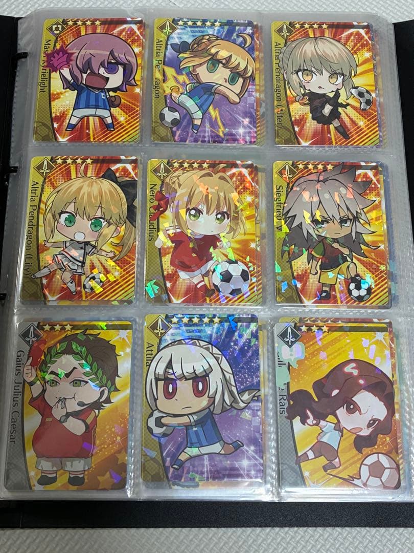 Fate/Dream strikerコレクションカード　ABCコンプリートセット
