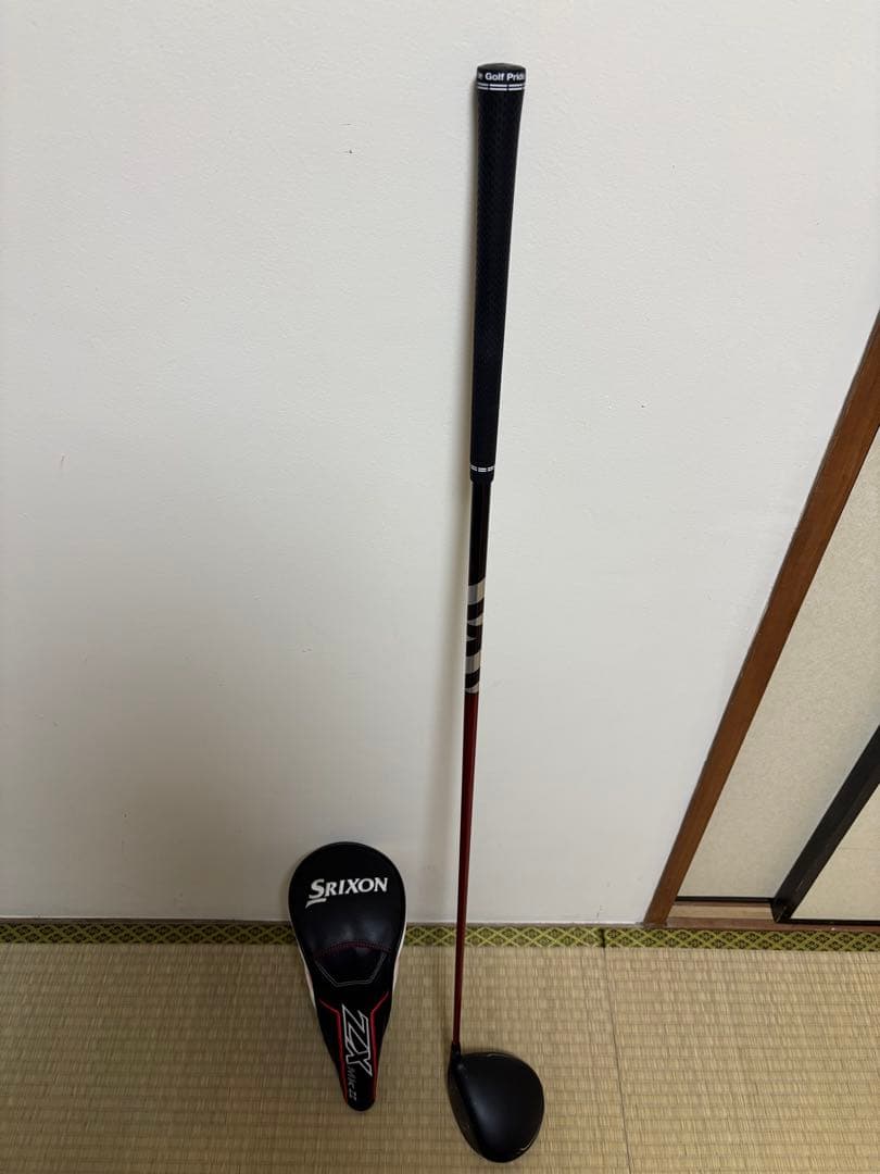 レフティSRIXON ZX5 MkII 9.5ドライバーベンタスTRレッド6S