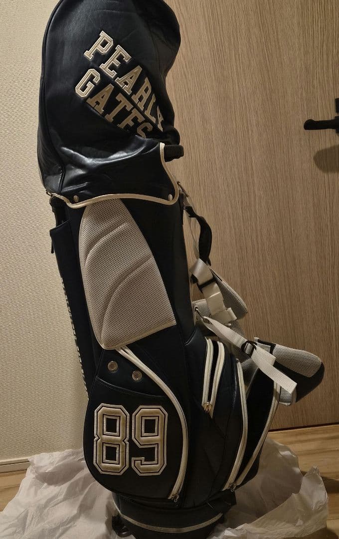 「go119」PEARLY GATES キャディバッグ 89 ネイビー