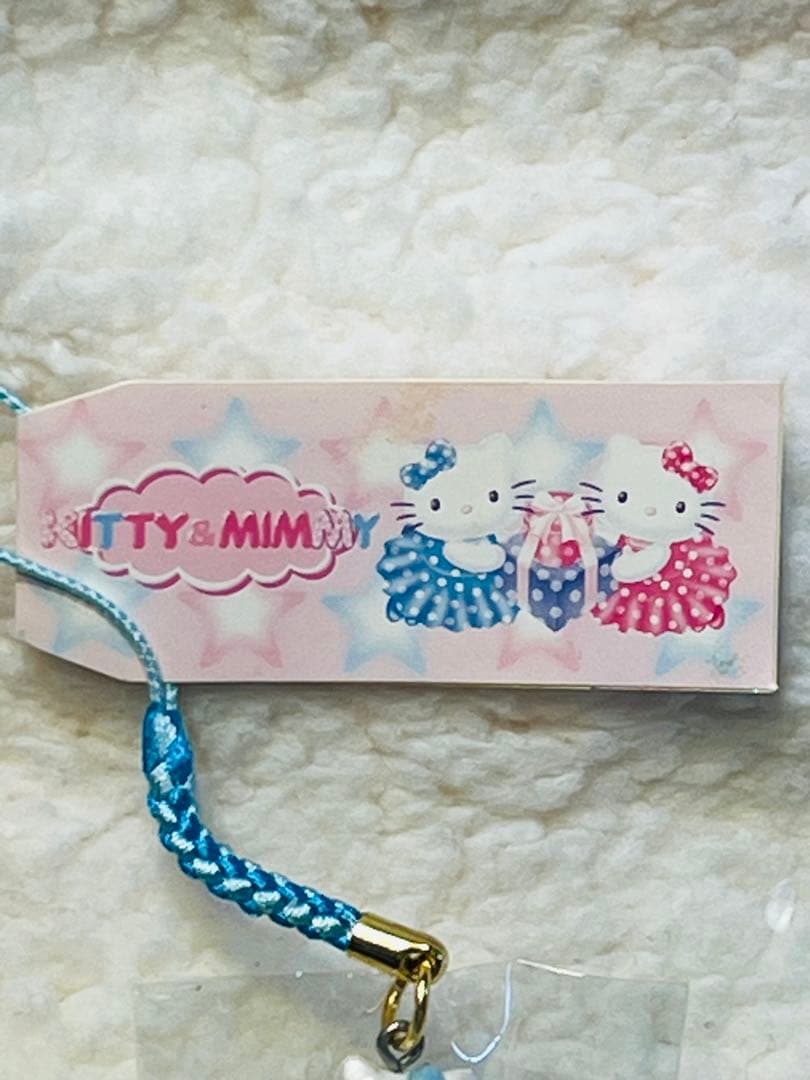 激レア‼︎ハローキティ (キティ&ミミィ) 28th ネツケ　エンジェル　クモ